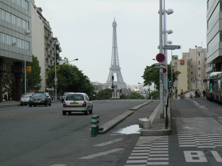  Tour Eiffel, vue depuis Montparnasse
